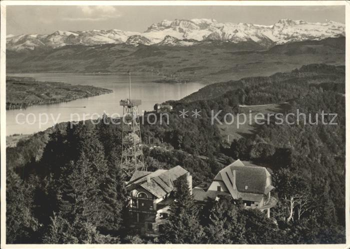 11657860 Uto Kulm Grossrestaurant Uetliberg Zuerichsee Glarneralpen