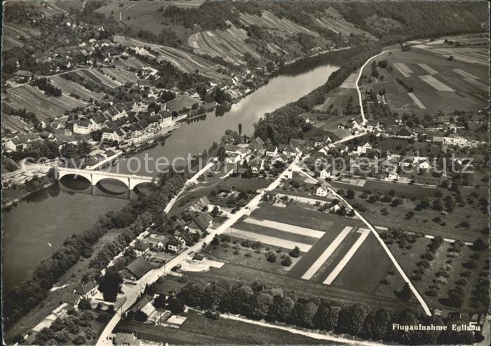 11658249 Photo aérienne d'Eglisau avec pont