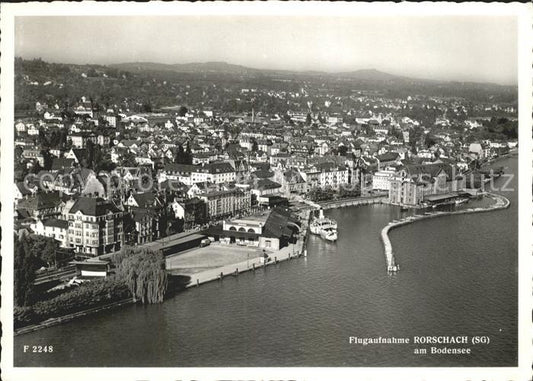 11666004 Rorschach Bodensee sur le lac de Constance photo aérienne