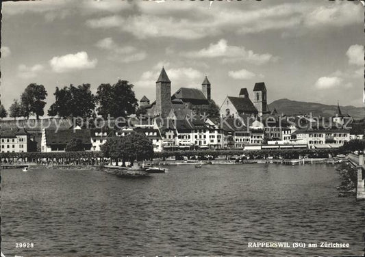 11666038 Rapperswil SG am Zuerichsee mit Schloss