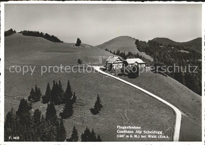 11666405 Wald ZH Gasthaus Scheidegg photo aérienne