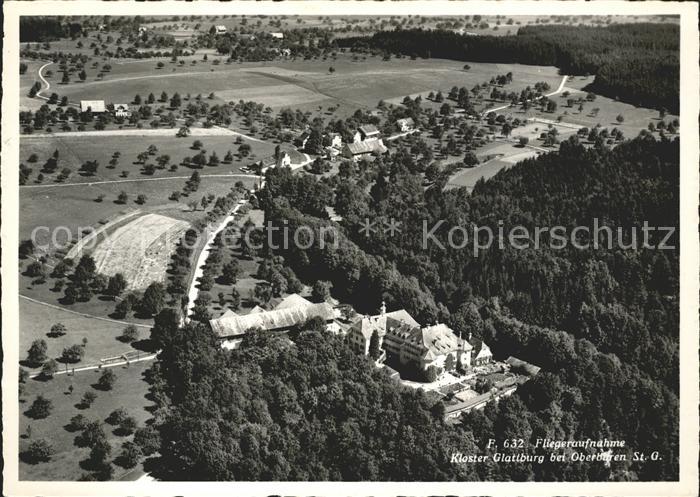 11666490 Monastère d'Oberbueren Glattburg photo aérienne