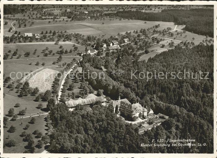 11666491 Monastère d'Oberbueren Glattburg photo aérienne