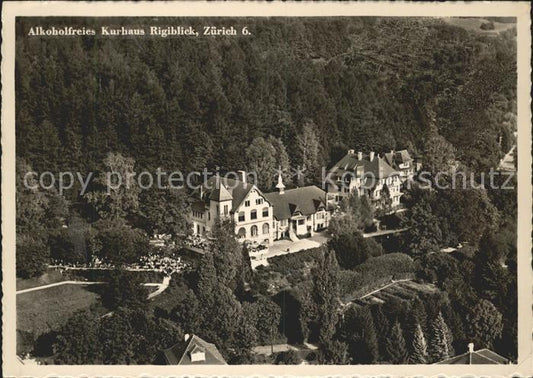 11666610 Zuerich Kurhaus Rigiblick Fliegeraufnahme