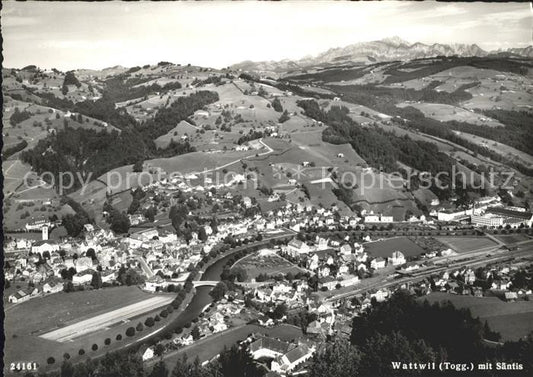 11652785 Wattwil avec photo d'avion Saentis