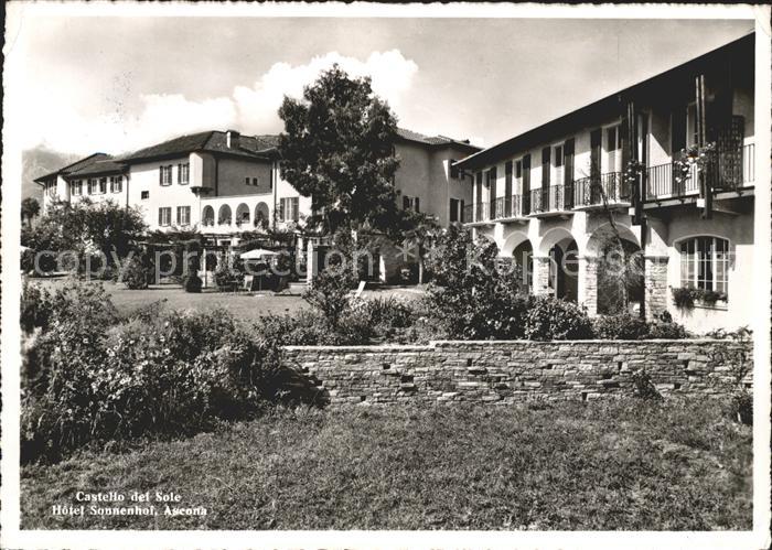 11652836 Ascona TI Castello del Sole Hôtel Sonnenhof