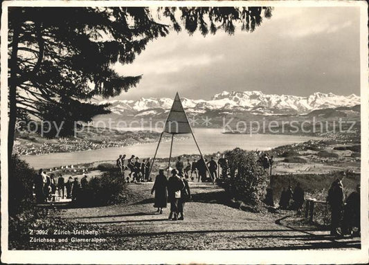 11654469 Uetliberg Zuerich mit Zuerichsee und Glarner Alpen