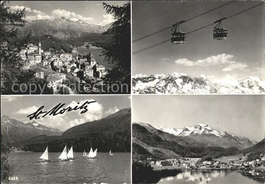 11654515 Téléphérique des régates de voile GR Panorama de St Moritz