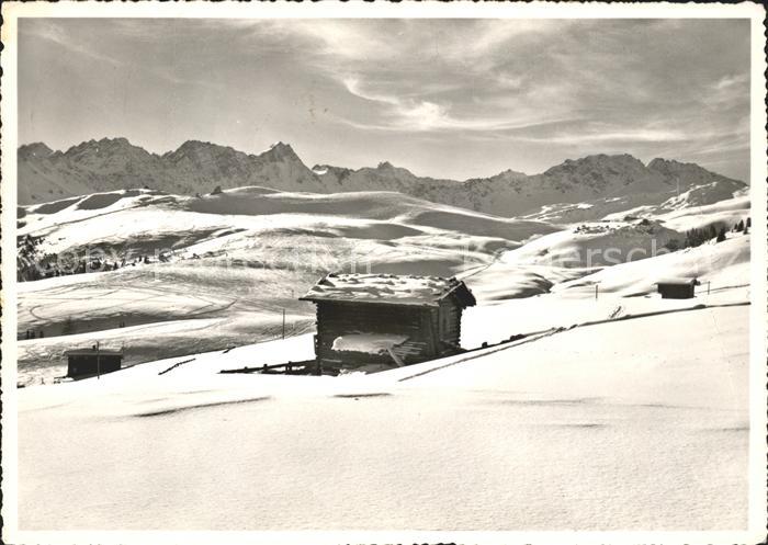 11654524 Arosa GR Domaine skiable de Tschuggen Aroser Rothorn