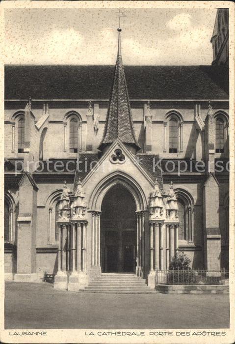 11654785 Lausanne VD La Cathédrale Porte des Apôtres