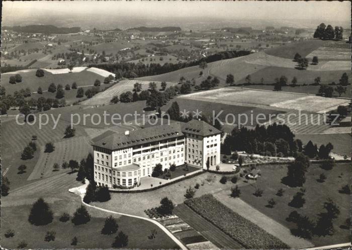 11655098 Menzingen Zug Pensionat Maria vom Berg photo aérienne