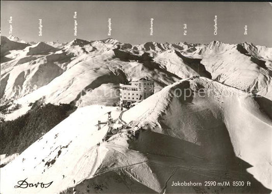 11655950 Davos GR Domaine skiable Jakobshorn Berghaus