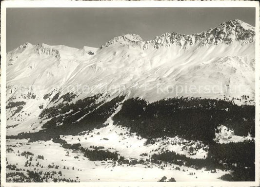 11656118 Photo aérienne de Valbella Furgga avec Parpaner-Schwarzhorn Weisshorn Roth