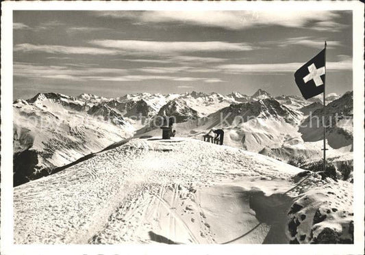 11658521 Arosa GR Weisshorngipfel Silvretta Gruppe