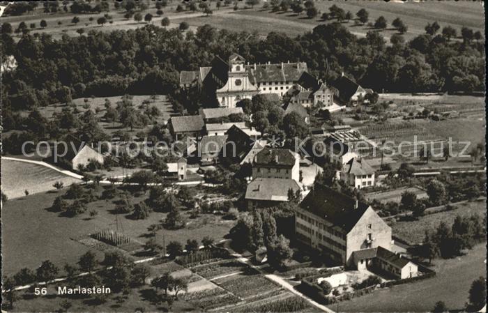 11647720 Mariastein SO mit Kloster Basilika Fliegeraufnahme