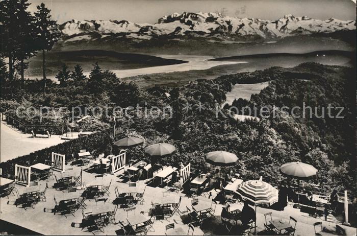 11659658 Uetliberg Zuerich Berghaus Uto Kulm Terrasse