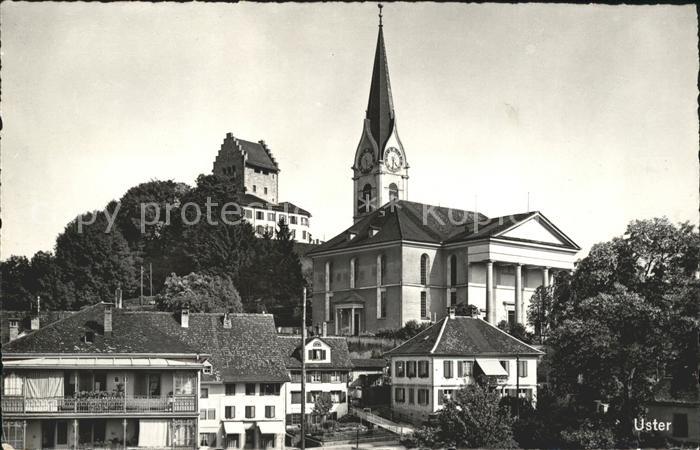 11659795 Uster ZH Église et château