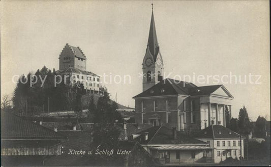 11659866 Uster ZH Église et château