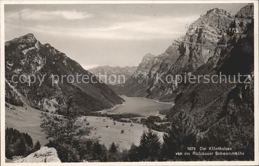 11653550 Glarus GL Kloentalsee de Richisauer Schwammhoehe Kurhaus Richisau