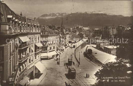 11662926 Lausanne VD Tramway Le Grand Pont les Alpes