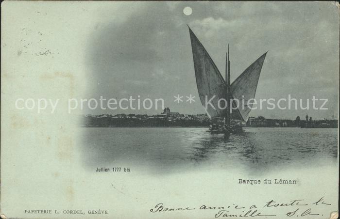 11663197 Genève GE Barque du Lac Léman