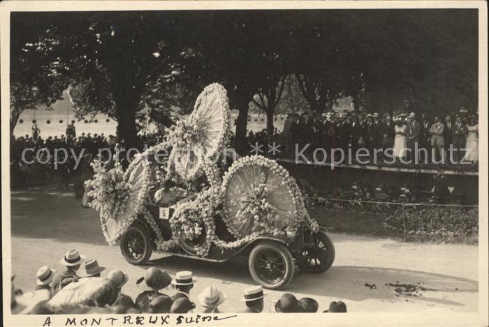 11663500 Montreux VD Voiture décorée Fête des Narcisses