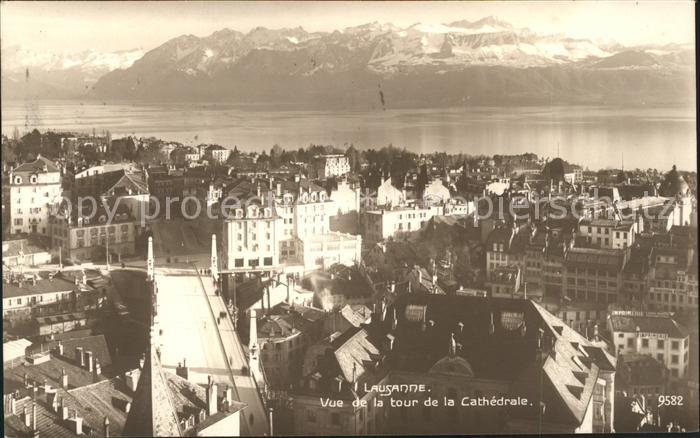 11660714 Lausanne VD Vue de la visite de la Cathédrale