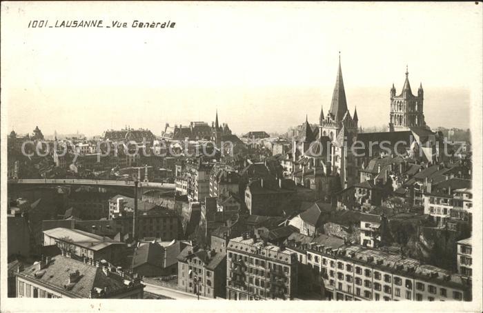 11660721 Lausanne VD Vue Générale