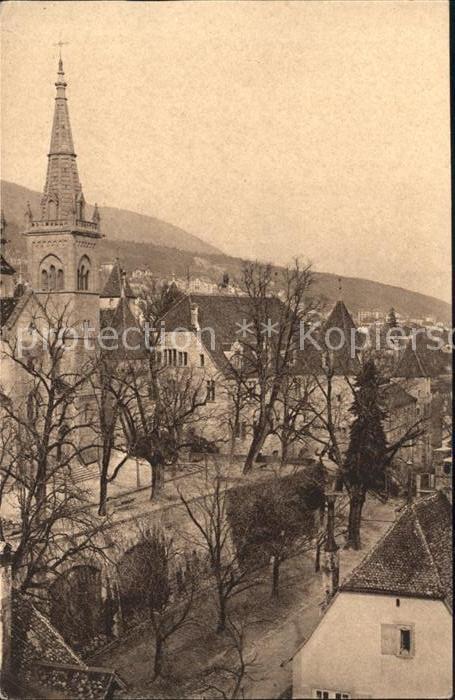 11664563 Neuchâtel NE Terrasse de la Collégiale et Château Vue de la Tour des Pr