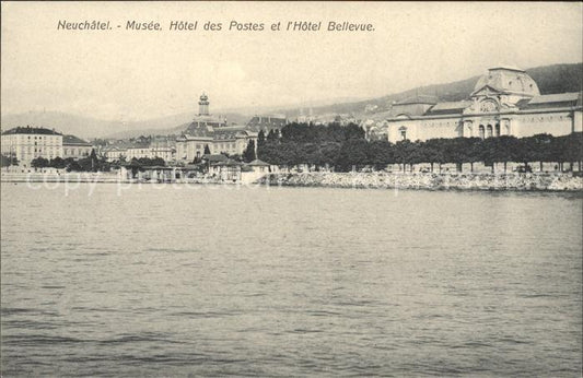 11664887 Neuchâtel NE Musée Hôtel des Postes et Hôtel Bellevue