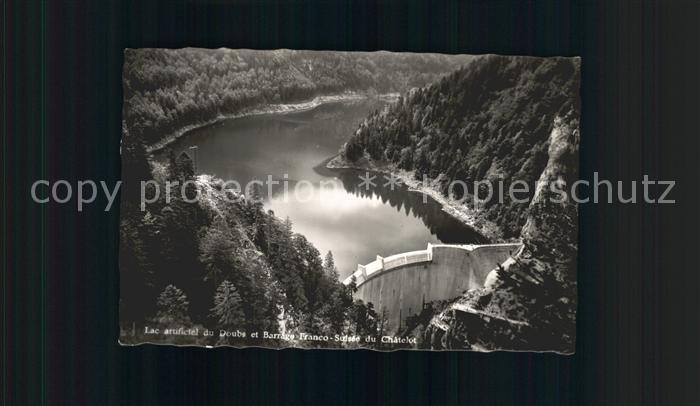 11664922 La Chaux-de-Fonds Les artificiels Doubs de Barrage Franco Suisse du Chat