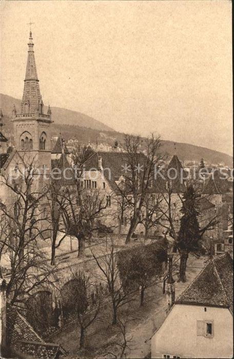 11665078 Neuchâtel NE Terrasse de la Collégiale et Château Vue de la Tour des Pr