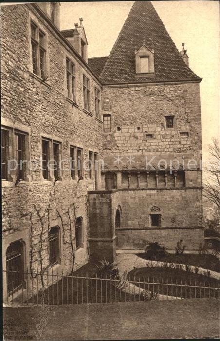 11665092 Neuchâtel NE Le Chateau Aile sud ouest et Tour de la Regallissima sedes