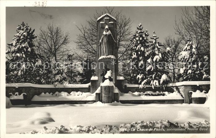 11665122 La Chaux-de-Fonds Monument Numa Droz