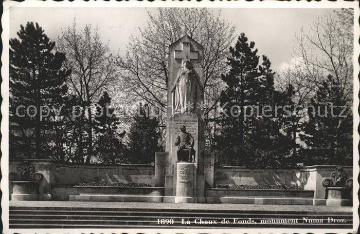 11665124 La Chaux-de-Fonds Monument Numa Droz