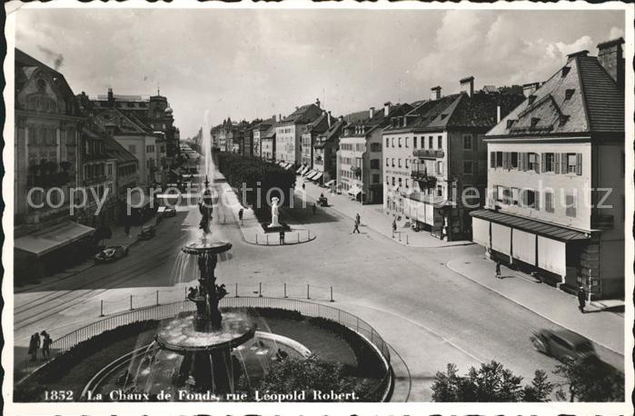 11665179 La Chaux-de-Fonds Rue Léopold Robert Fontaine