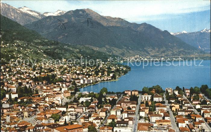 11669468 Locarno TI photo aérienne avec lac