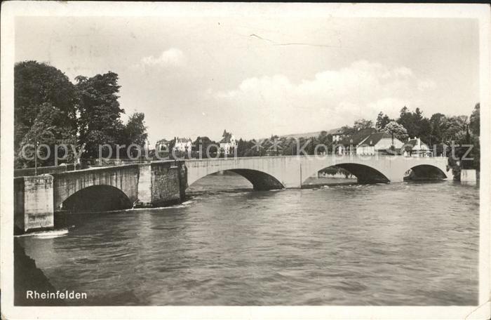 11667617 Rheinfelden AG Rheinbrücke