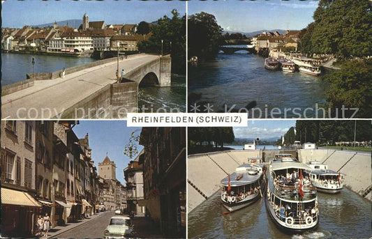 11667625 Rheinfelden AG Section de la rue Rheinbruecke des ferries