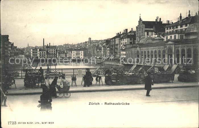 11667646 Zuerich Rathausbruecke