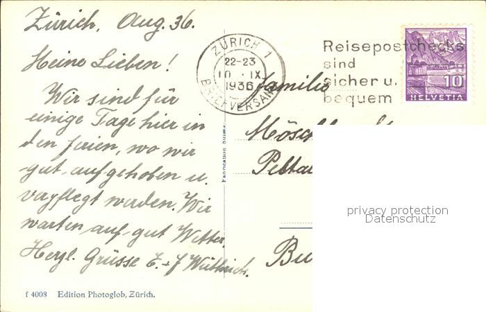 11667715 Zuerich Sihl Post