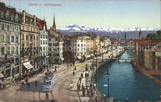 11667748 Zuerich Am Limmatquai