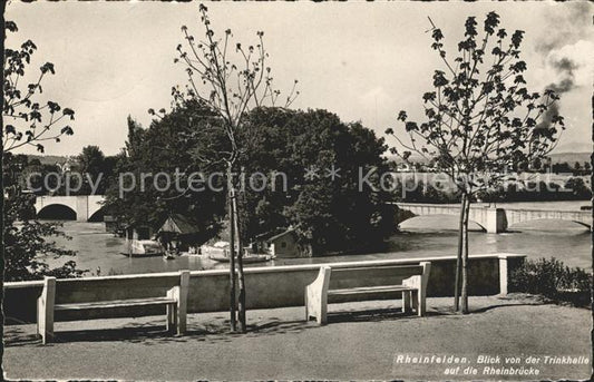 11667780 Rheinfelden AG Rheinbruecke depuis la buvette