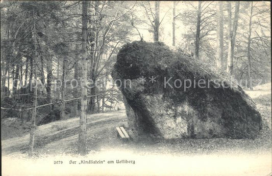 11667808 Uetliberg Zuerich Der Kindlistein