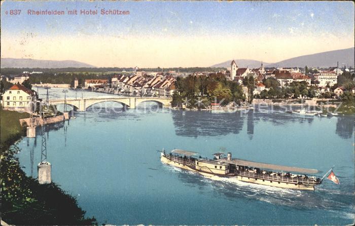 11667911 Rheinfelden AG Pont ferry panoramique sur le Rhin