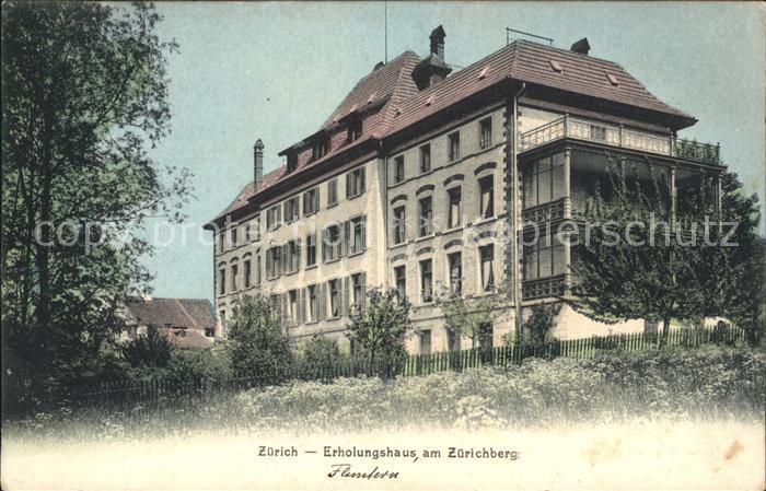 11668010 Zuerich Erholungshaus am Zuerichberg