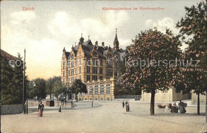 11668036 Zuerich Maedchenschulhaus am Hirschengraben