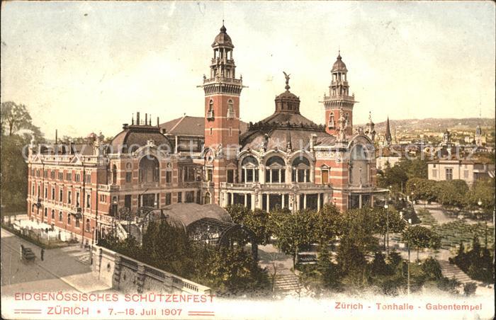 11670236 Zuerich Tonhalle Gabentempel Zuerich