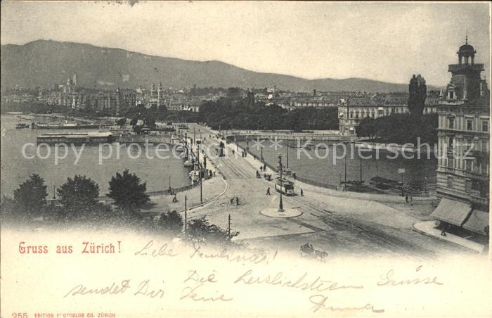 11670316 Zuerich Teilansicht Quaibruecke Zuerich