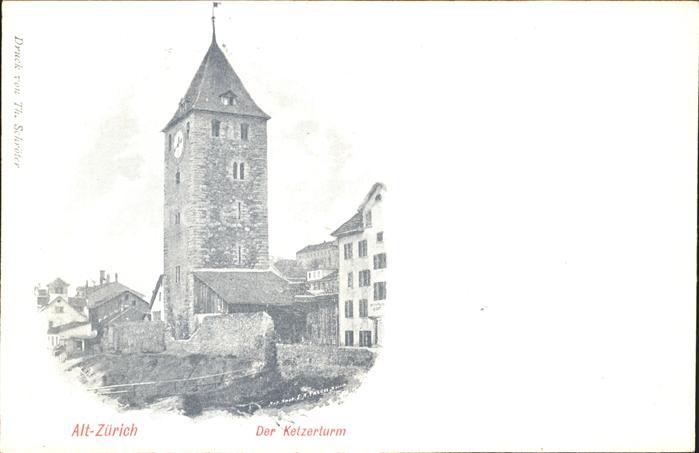 11670344 Zuerich Der Ketzerturm Zuerich